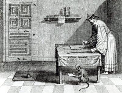 A Chinese Scribe, from 